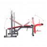 Bench with Barbell Stands and Pulley (2 Parts) HMS Ls7206
