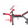 Bench with Barbell Stands and Pulley (2 Parts) HMS Ls7206
