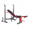 Bench with Barbell Stands and Pulley (2 Parts) HMS Ls7206