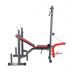 Bench with Barbell Stands and Pulley (2 Parts) HMS Ls7206