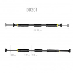 Dd201 Drążek Rozporowy 90-130 Cm Hms Premium