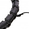 Zestaw Hula Hop Hhw02 Black Z Wypustkami I Obciążnikiem Hms + Pas Br163 Red