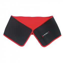 Zestaw Hula Hop Hhw02 Black Z Wypustkami I Obciążnikiem Hms + Pas Br163 Red