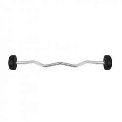 Bar/Dumbbell Fixed Bent Rubberized 20 Kg HMS Gsl-20
