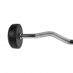 Bar/Dumbbell Fixed Bent Rubberized 20 Kg HMS Gsl-20