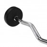 Bar/Dumbbell Fixed Bent Rubberized 20 Kg HMS Gsl-20