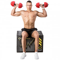 Sggx30 Sztangielki Gumowane 30Kg Hms