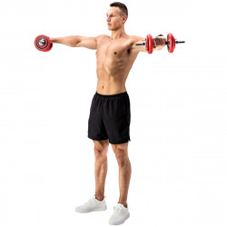 Sggx30 Sztangielki Gumowane 30Kg Hms