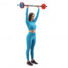 Training Pump Bar Fitness HMS Gbp01 + Clamp