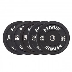 Bbr25 Black Talerz Olimpijski Bumper 25 Kg Hms