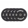Bbr25 Black Talerz Olimpijski Bumper 25 Kg Hms