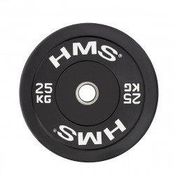 Bbr25 Black Talerz Olimpijski Bumper 25 Kg Hms