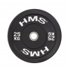 Bbr25 Black Talerz Olimpijski Bumper 25 Kg Hms