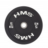 Bbr05 Black Talerz Olimpijski Bumper 5 Kg Hms