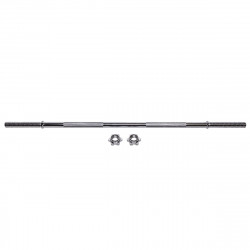 Straight Bar 6.75Kg with Threads and Clamps 1200Mm HMS Gpr120