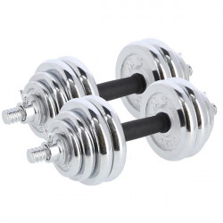 Stc30 Sztangielki-Sztanga W Walizce Chrom 2X15Kg Hms