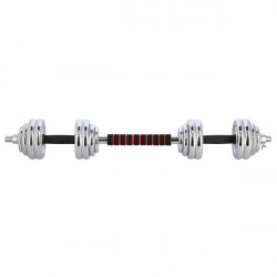 Stc30 Sztangielki-Sztanga W Walizce Chrom 2X15Kg Hms