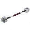 Stc30 Sztangielki-Sztanga W Walizce Chrom 2X15Kg Hms
