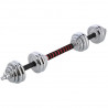 Stc30 Sztangielki-Sztanga W Walizce Chrom 2X15Kg Hms