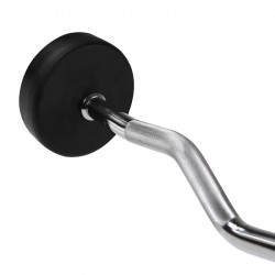 Bar/Dumbbell Fixed Bent Rubberized 40 Kg HMS Gsl-40