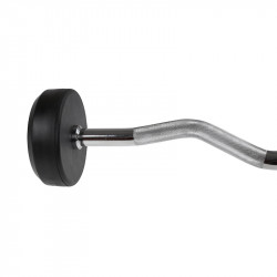 Bar/Dumbbell Fixed Bent Rubberized 30 Kg HMS Gsl-30