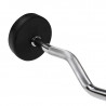 Bar/Dumbbell Fixed Bent Rubberized 30 Kg HMS Gsl-30