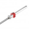 Gop220 Pro + Zg1000R Zaciski Lock Gryf Prosty Olimpijski 20Kg 2200Mm Hms