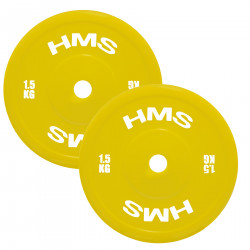 Tpp01 Yellow Talerz Olimpijski Pe 2 X 1.5 Kg Hms