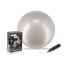 Yb01 New 65Cm Gray Piłka Gimnastyczna Hms