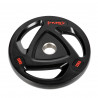 Tox15 Czarny Talerz Olimpijski Ogumowany 15 Kg Hms