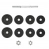 Iron Dumbbell 15 Kg HMS Sg04
