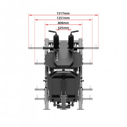 Semi Commercial Leg Press HMS LP3175