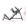 Semi Commercial Leg Press HMS LP3175