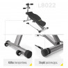 Exercise Bench HMS Premium L8022