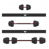 (2 Parts) Dumbbells- Barbell From Composite Materials 40 Kg HMS Sgp40