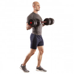 (2 Parts) Dumbbells- Barbell From Composite Materials 40 Kg HMS Sgp40