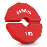Tsn100 Talerz Na Sprzęt Do Treningu Siłowego I Fitness Typu Nakładka 2 X 1 Kg Hms