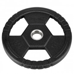 Toh10 Czarny Talerz Olimpijski Ogumowany 10 Kg Hms