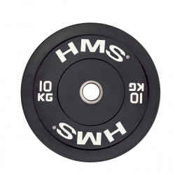 Bbr10 Black Talerz Olimpijski Bumper 10 Kg Hms