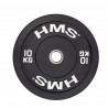 Bbr10 Black Talerz Olimpijski Bumper 10 Kg Hms