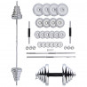 Dumbbells/Barbell in Chromed Suitcase 2X25Kg HMS Stc50