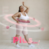 Hhw11 Plus Size Hula Hop Light Pink Z Wypustkami I Obciążnikiem Hms