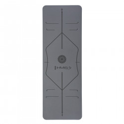Tpe Yoga Mat Gray HMS Ym10