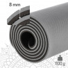 Tpe Yoga Mat Gray HMS Ym10