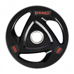 Tox10 Czarny Talerz Olimpijski Ogumowany 10 Kg Hms