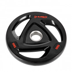 Tox10 Czarny Talerz Olimpijski Ogumowany 10 Kg Hms