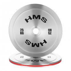 Tos250 Talerz Olimpijski Stalowy Kalibrowany 25 Kg Hms