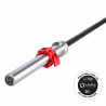 Olympic Bar 20 Kg 2200Mm HMS Premium Gcf700 + Clamp Zg1000 Red