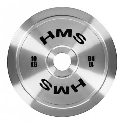 Tos100 Talerz Olimpijski Stalowy Kalibrowany 10 Kg Hms