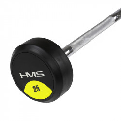 Bar/Dumbbell Fixed Rubberized 25 Kg HMS Gsg-25